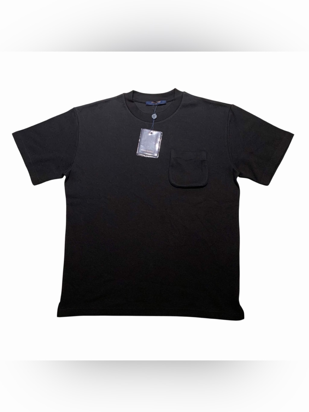 Louis Vuitton Black Short Sleeve Pocket Tee